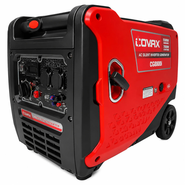 موتور برق 7 کیلووات اینورتر سایلنت تک فاز استارتی کواکس مدل CG8800i