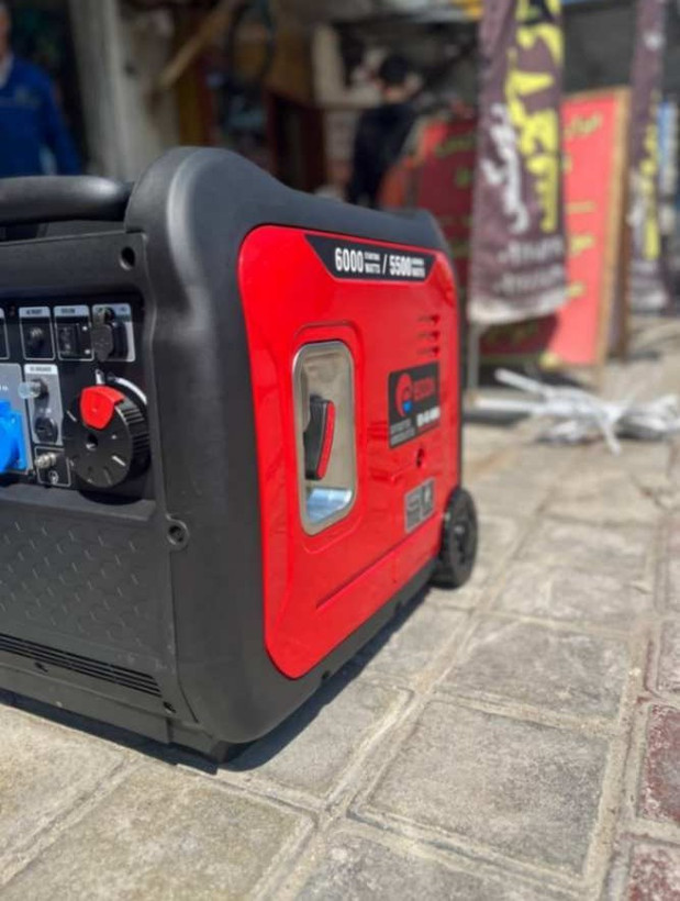 موتور برق ۶ کیلووات سایلنت بنزینی استارتی ادون مدل ED-IG-6000
