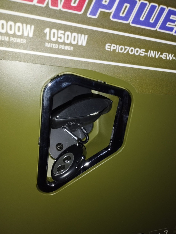 موتور برق ۱۱ کیلووات بنزینی سایلنت سه فاز استارتی یورو پاور مدل EP10700S-INV
