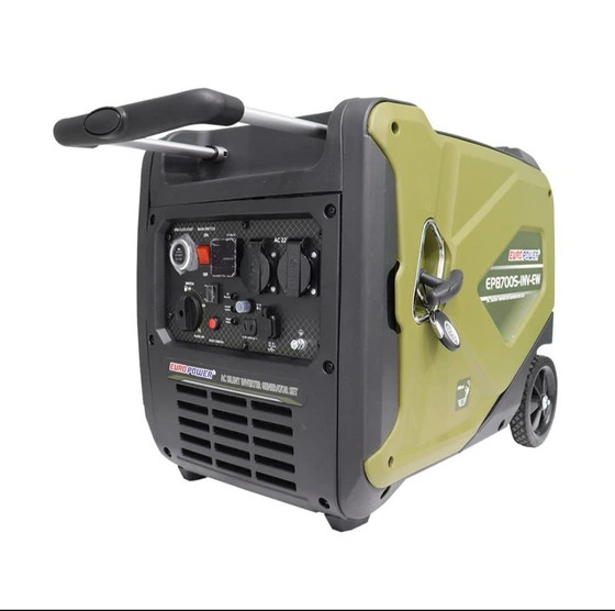 موتور برق ۸.۵ کیلووات بنزینی سایلنت تک فاز ریموت استارت اینورتر یورو پاور مدل EP9700S