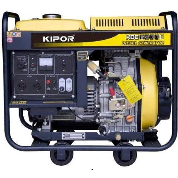 موتور برق  ۵ کیلووات دیزلی تک فاز اینورتری کاما مدل KDE6500E