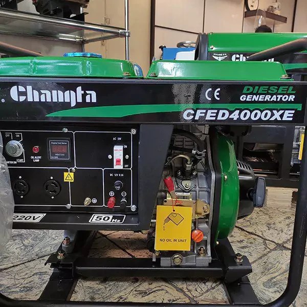 موتوربرق 3 کیلووات گازوئیلی چانگفا  مدل CFED4000XE