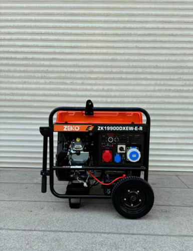 موتور برق ۱۸ کاوا بنزینی سه فاز ریموت استارت زیکو مدل ZK19900DXEW-E-R