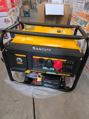 موتور برق ۱۰ کیلووات سه فاز سه گانه استارتی سانتافه مدل STF 27900 LPG.NG