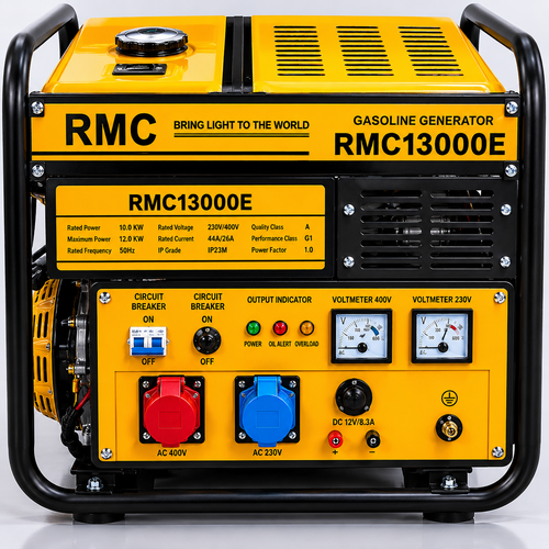 موتور برق 11 کیلووات سه فاز تکفاز بنزینی مدل DB13000E RMC