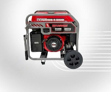 موتور برق 8.5 کیلووات اینورتر  بنزینی مسی چرخ دار ایزی پاور مدل KH13500RE