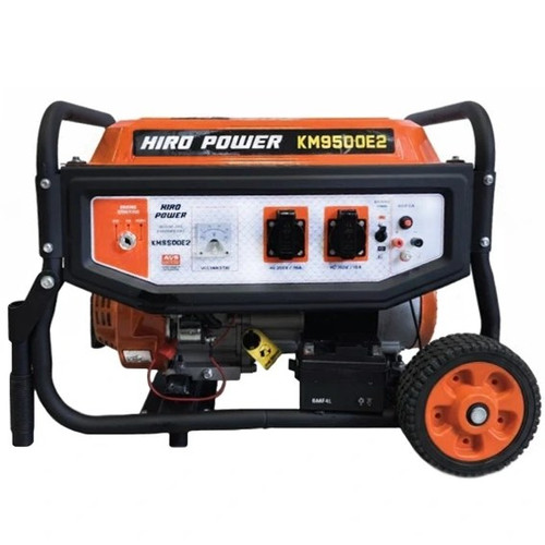 موتور برق بنزینی استارتی تک فاز ۳.۸ کیلووات هیرو پاور مدل KM9500E2