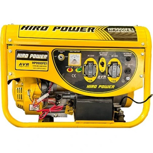موتور برق ۳.۸ کیلووات بنزینی استارتی تک فاز هیرو پاور مدل HP9900FE1