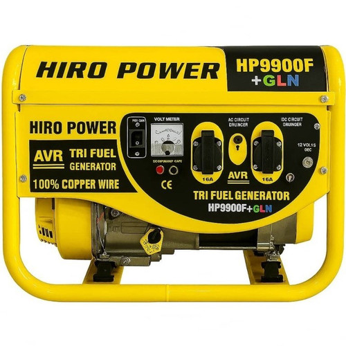موتور برق ۳.۸ کیلووات سه گانه سوز هندلی هیروپاور مدل HP9900FE1+GLN