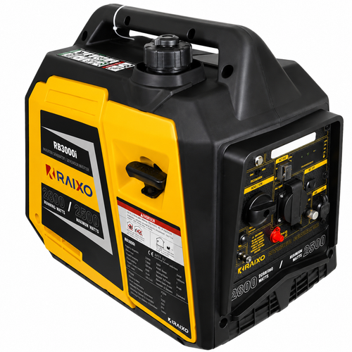 موتور برق 2.5 کیلو وات بنزینی کیفی اینورتر راکسیو مدل RB3000i