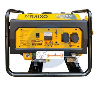 موتور برق 3 کیلووات بتزینی استارتی تکفاز راکسیو مدل R5500