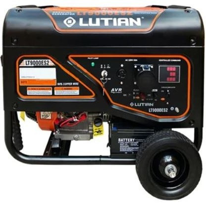 موتور برق 8.5 کیلووات بنزینی تکفاز استارتی لوتیان مدل LT9000ES2