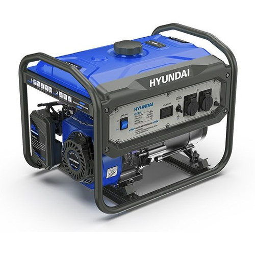 موتور برق 3 کیلووات بنزینی تکفاز استارتی اینورتر هیوندای مدل HG-3005