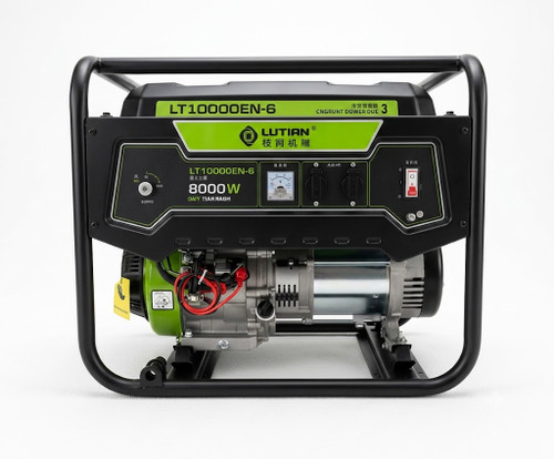 موتور برق 7.5 کیلووات بنزینی تکفاز استارتی لوتیان مدل LT10000EN-6