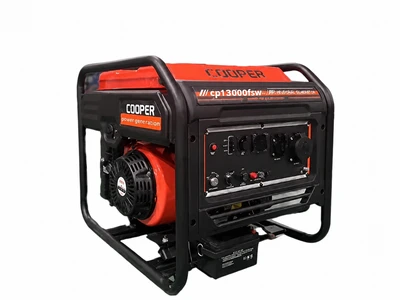 موتور برق 10.5 کیلووات بنزینی تکفاز استارتی کوپر مدل CP13000FSW+ATS