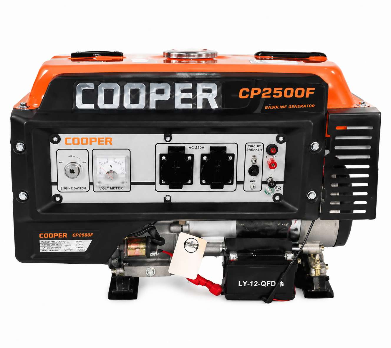 موتور برق ۲.۸ کیلووات بنزینی تکفاز هندلی کوپر مدل CP2500F