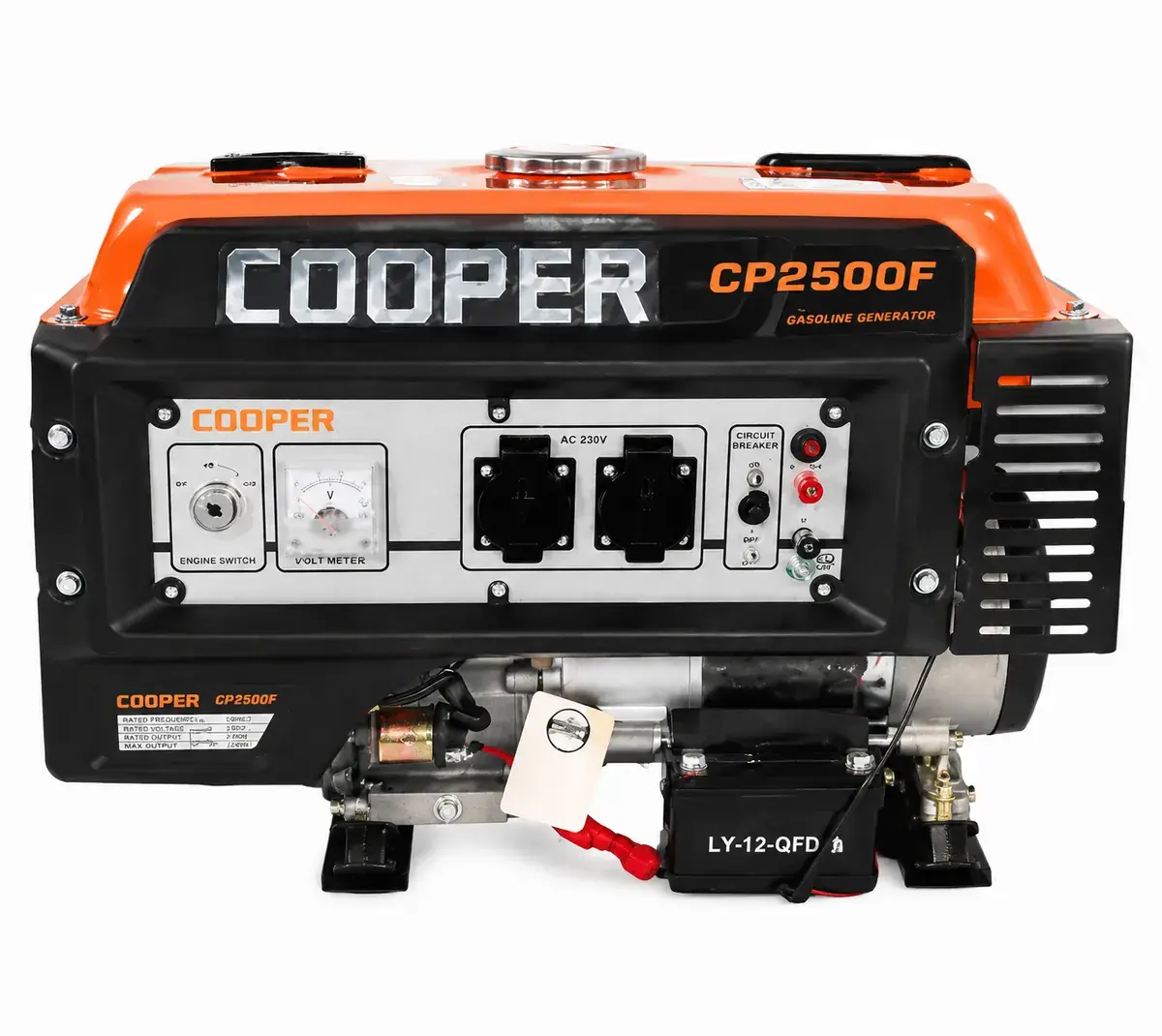 موتور برق بنزینی کوپر مدل CP2500F