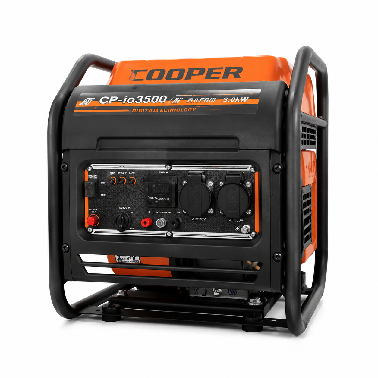 موتور برق ۳ کیلووات بنزینی تکفاز هندلی اینورتری کوپر مدل cpio3500