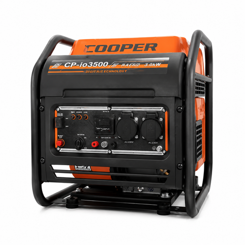 موتور برق ۳ کیلووات بنزینی تکفاز هندلی اینورتری کوپر مدل cpio3500