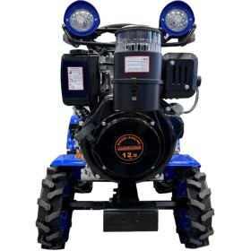 تیلر کولتیواتور ۱۲ اسب بخار با ۴ چرخ چراغدار آگرو مدل AG001-4WD11