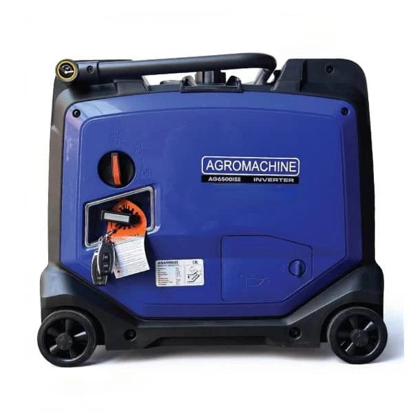 موتور برق ۵.۵ کیلووات بنزینی سایلنت تک فاز ریموت استارت اینورتر دار آگرو مدل AG6500ISE-R