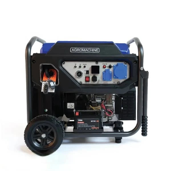 موتور برق ۸ کیلووات بنزینی تک فاز ریموت استارت اینورتری آگرو مدل AG9500IOE