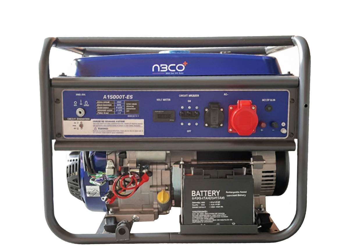 موتور برق ۸.۵ کیلووات  بنزینی  سه فاز استارتی آبکو مدل A15000TES