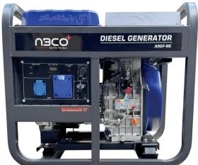 موتور برق 9 کیلووات دیزلی تک فاز استارتی آبکو مدل A9GFNE