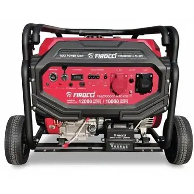موتور برق12 کیلووات بنزینی تک فاز ریموت استارت فیروچی مدل FRG20000E2