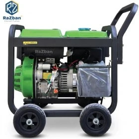 موتور برق 7.5 کیلووات دیزلی تک فاز استارتی ETQ مدل DG9LE