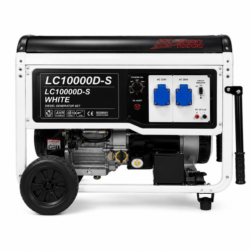 موتور برق 8 کیلووات بنزینی تک فاز استارتی لانسین مدل LC10000D_S