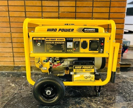 موتور برق  11.5 کیلووات سه گانه تک فازاستارتی هیرو پاور مدل HP22900FE3