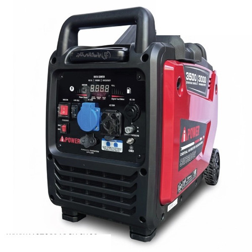 موتور برق 3.5 کیلووات بنزینی سایلنت تک فاز هندلی اینورتر AiPOWER مدل SM3500Di