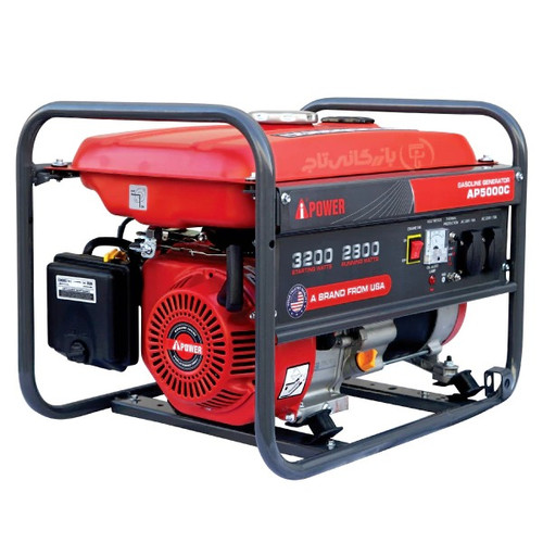 موتور برق 3.2 کیلووات بنزینی تک فاز هندلی AiPOWER مدل AP5000C