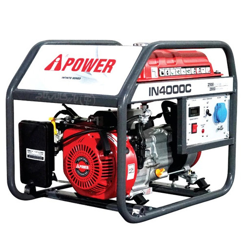 موتور برق 2.8 کیلووات بنزینی تک فاز هندلی AiPOWER مدل IN4000C