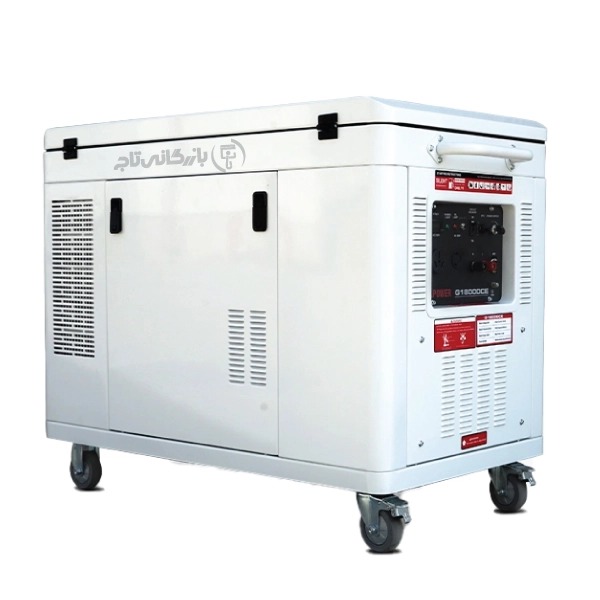 موتور برق 11 کیلووات بنزینی سایلنت تک فاز استارتی AiPOWER مدل G18000CE
