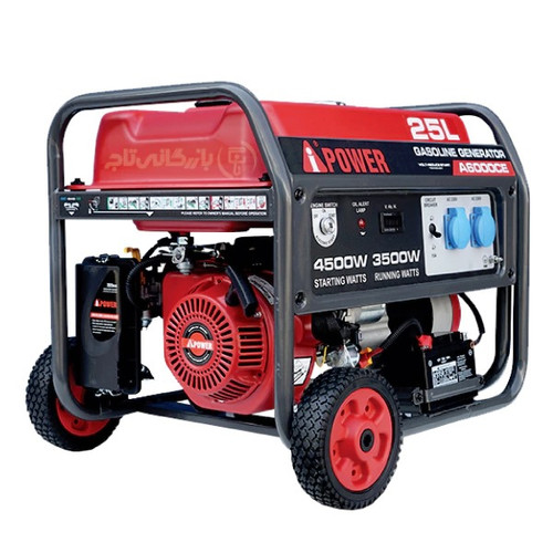 موتور برق 4.5 کیلووات بنزینی تک فاز استارتی AiPOWER مدل A6000CE