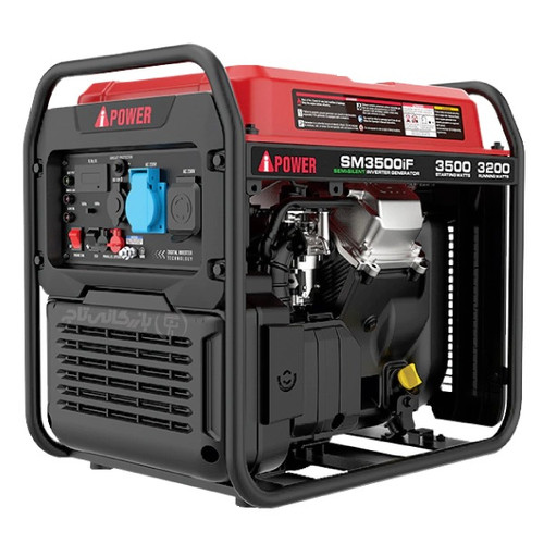 موتور برق 3.5 کیلووات بنزینی سایلنت تک فاز هندلی اینورتر AiPOWER مدل SM3500iF