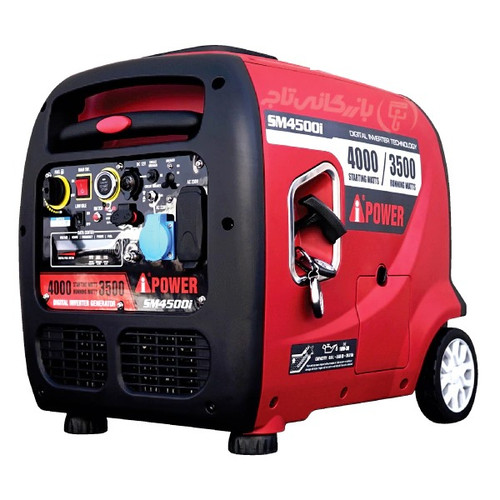 موتور برق 4 کیلووات بنزینی سایلنت تک فاز ریموت استارت اینورتر AiPOWER مدل SM4500i