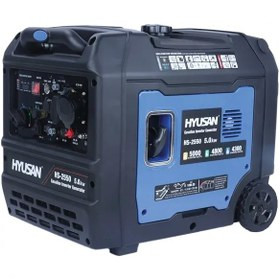 موتور برق ۵ کیلووات سه گانه سوز تک فاز رسموت استارت اینورتری هیوسان مدل HS2550