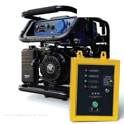 موتور برق بنزینی ۹.۲ کیلووات بنزینی تک فاز ریموت‌ استارت زونگشن مدل PB11000EB+َATS