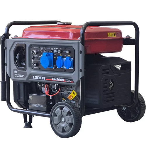 موتور برق بنزینی Loncin مدل GH9000i ظرفیت ۹ کیلووات تک فاز