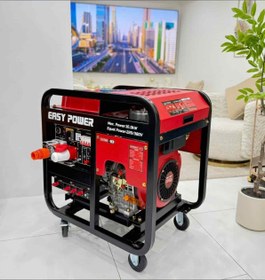 موتور برق 10 کیلووات دیزلی سه فاز ریموت استارت ایزی پاور مدل YM11000E3D