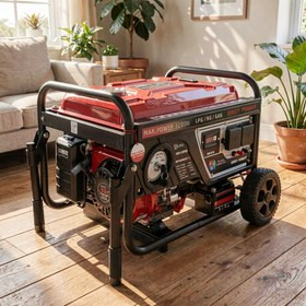 موتور برق ۳/۲ کیلو وات سه گانه سوز تک فاز ریموت استارت ایزی پاور مدل KM7500GSE2