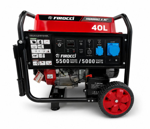 موتور برق 5.5 کیلو وات ریموت دار فیروچی مدل FSG8000E2-V-RC