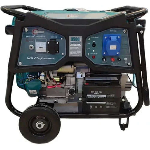 موتور برق 6.5 کیلووات بنزینی تکفاز استارتی اسمیت مدل SM6500E