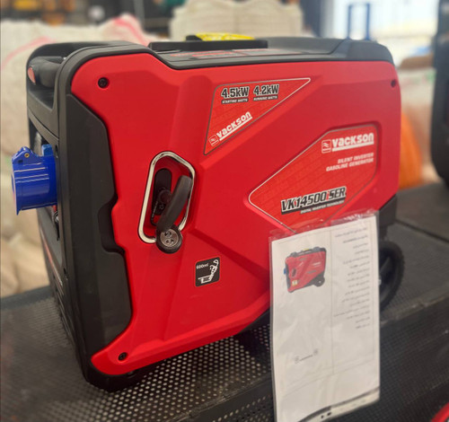 موتور برق ۴.۵ کیلووات بنزینی سایلنت تک فاز ریموت استارت واکسون مدل VK14500ISER