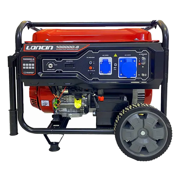 موتور برق ۱۰ کیلووات بنزینی تک فاز ریموت استارت ایزی پاور مدل LC10000D-S
