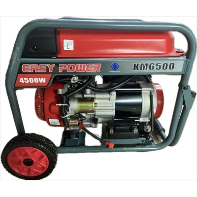 موتور برق ۵.۵ کیلووات بنزینی سه فاز ریموت استارتی چرخ دار ایزی پاور مدل KH6500E2