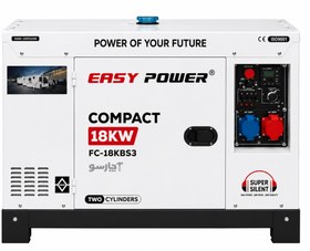موتور برق ۱۸ کیلووات دیزلی سایلنت ایزی پاور مدل FC-18KBS